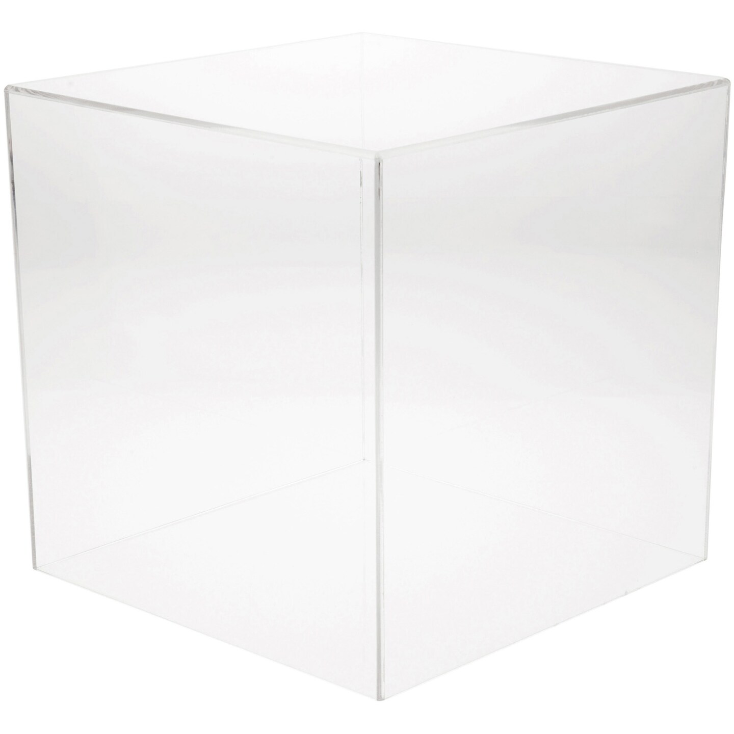 Plymor Clear Acrylic Display Case, 13&#x22; x 13&#x22; x 13&#x22;