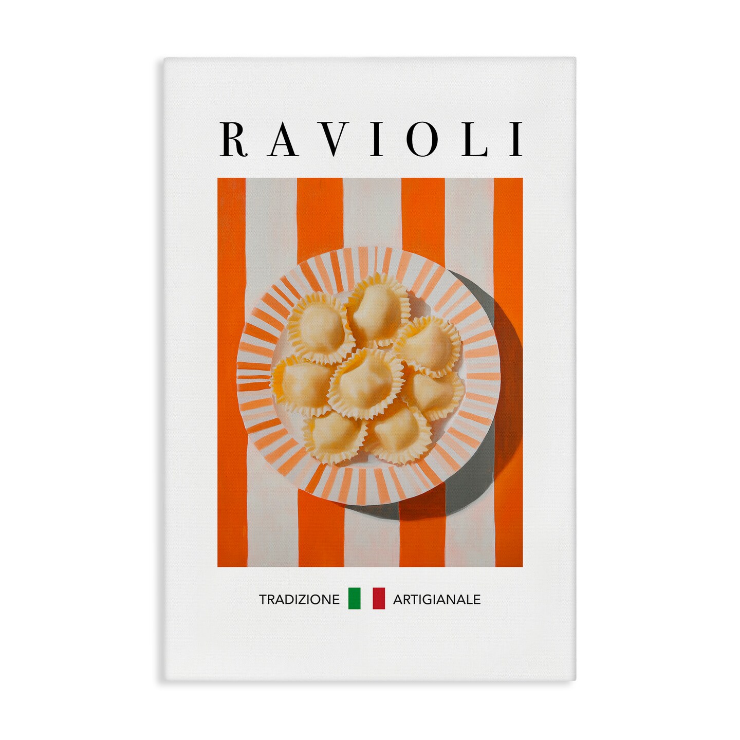 Stupell Industries Traditional Ravioli Pasta Canvas Design by Andreas Magnusson
