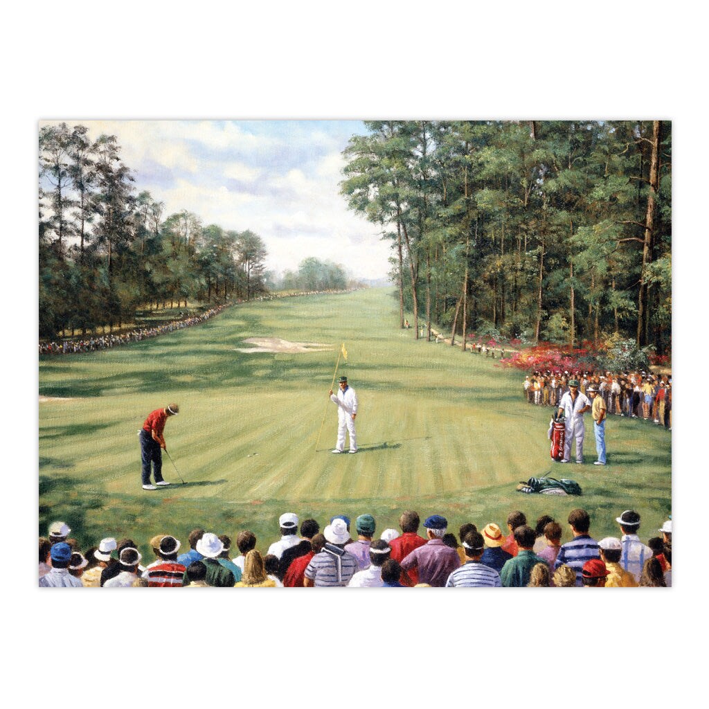 PAL29 | Painting by numbers&#x2122; 13pc 11.25&#x22; x 13.375&#x22; Augusta Golf Painting Project