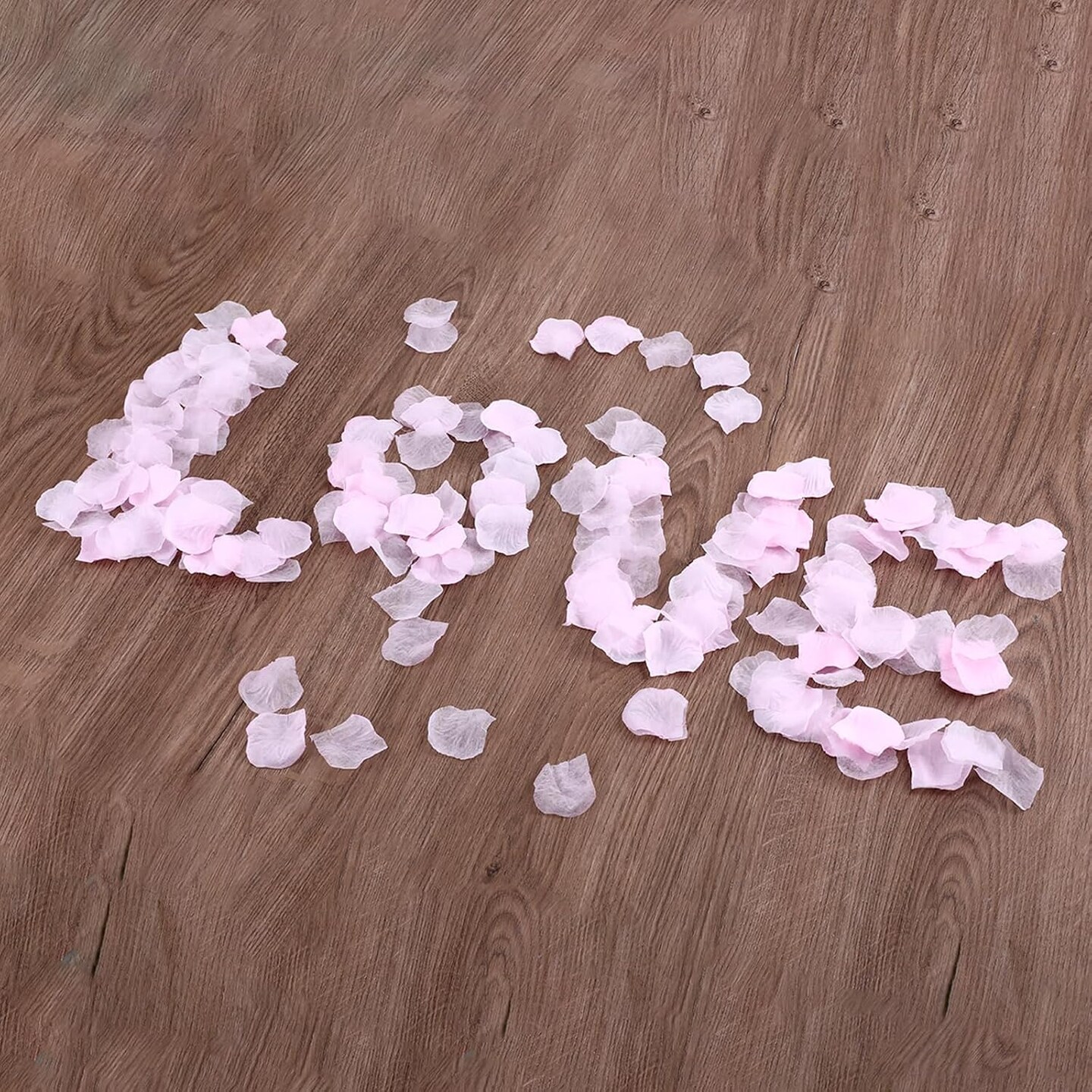 2000 Pcs Pink Rose Petals, Fake Rose Petals Artificial Rose Petals for Valentines Wedding Proposal Flower Girl Basket Flower Petals to Throw at Wedding Anniversary Decorations