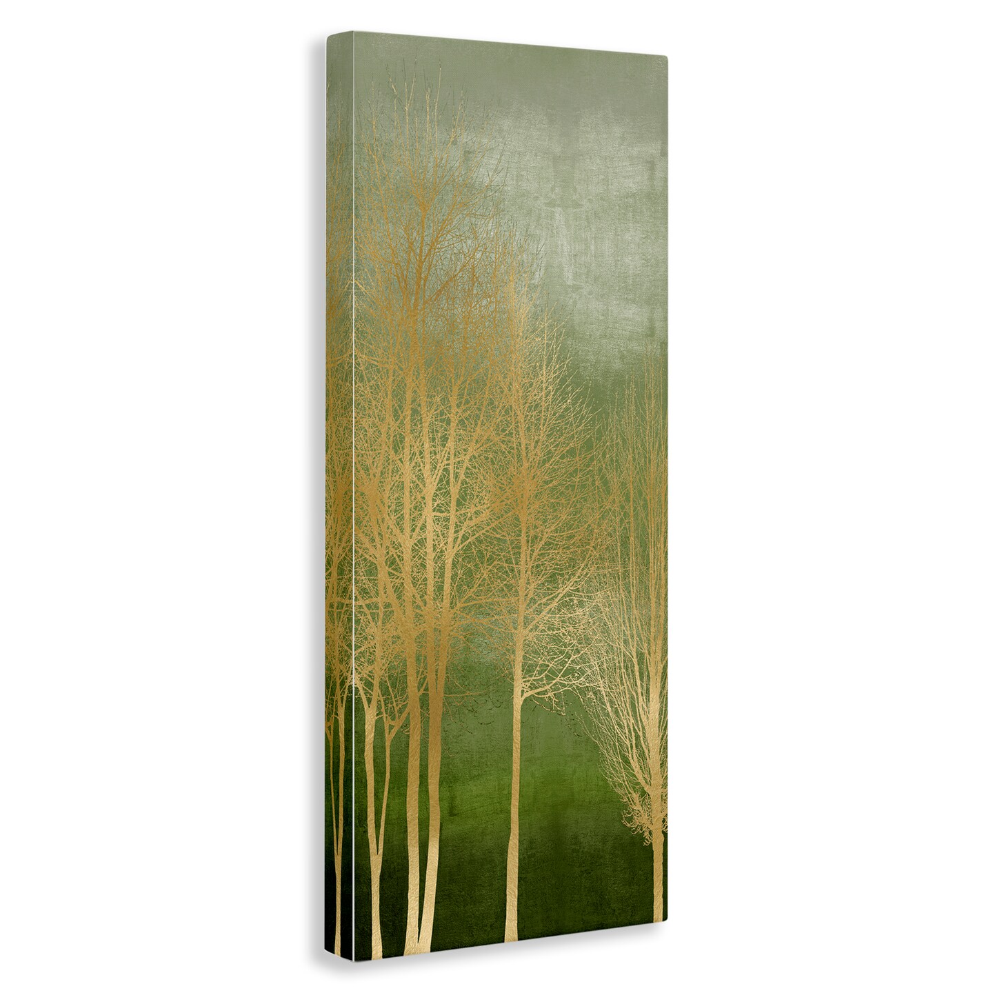 Stupell Industries Minimal Gold Branches Canvas Design by Kate Bennett