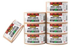 Scotch® Box Lock™ Paper Packaging Tape 7850-23-8GC, 1.88 in x 25 yd (48 mm x 22.8 m), Pack of 1 Tape Roll