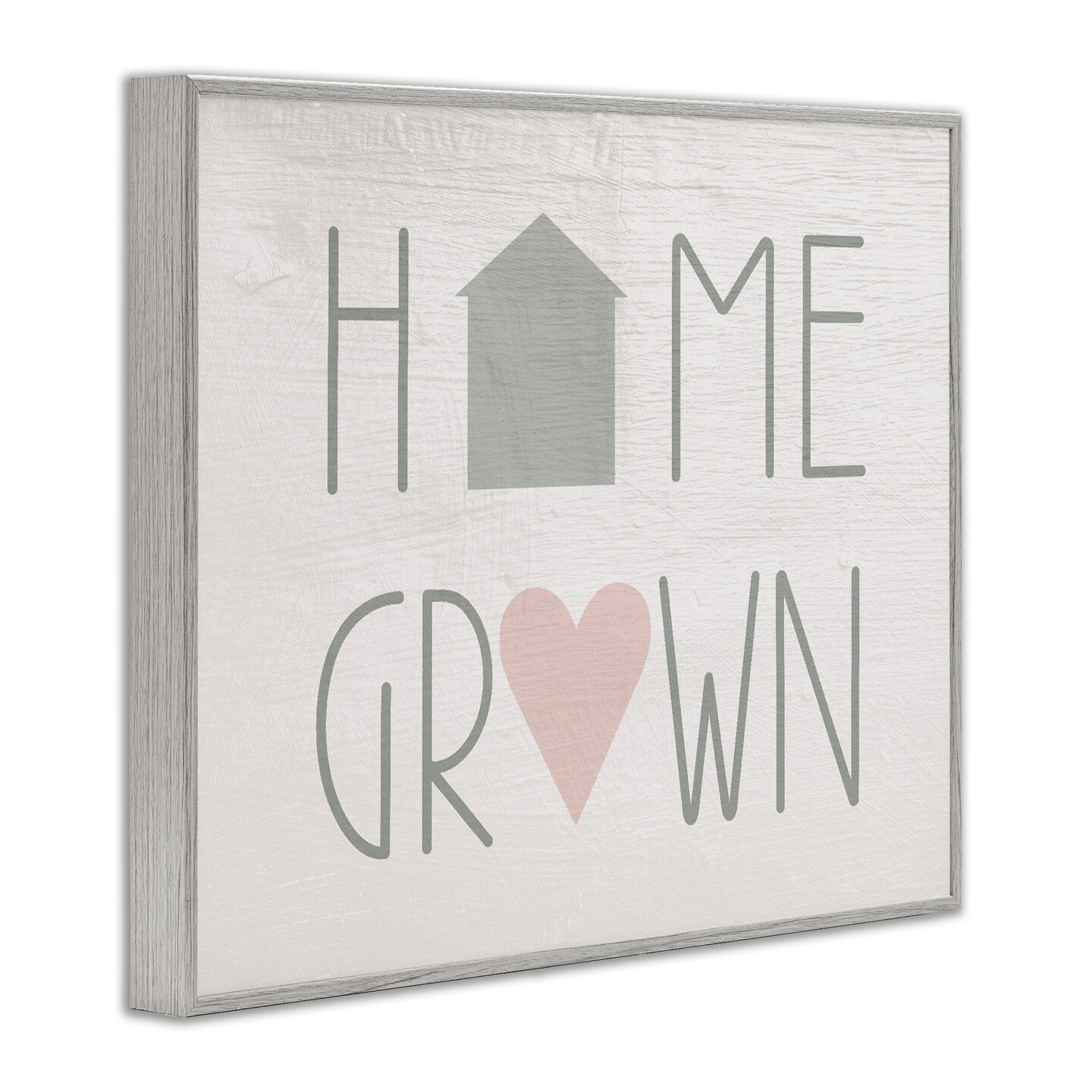 Stupell Industries Home Grown Country Words Framed Giclee Design by Lil&#x27; Rue