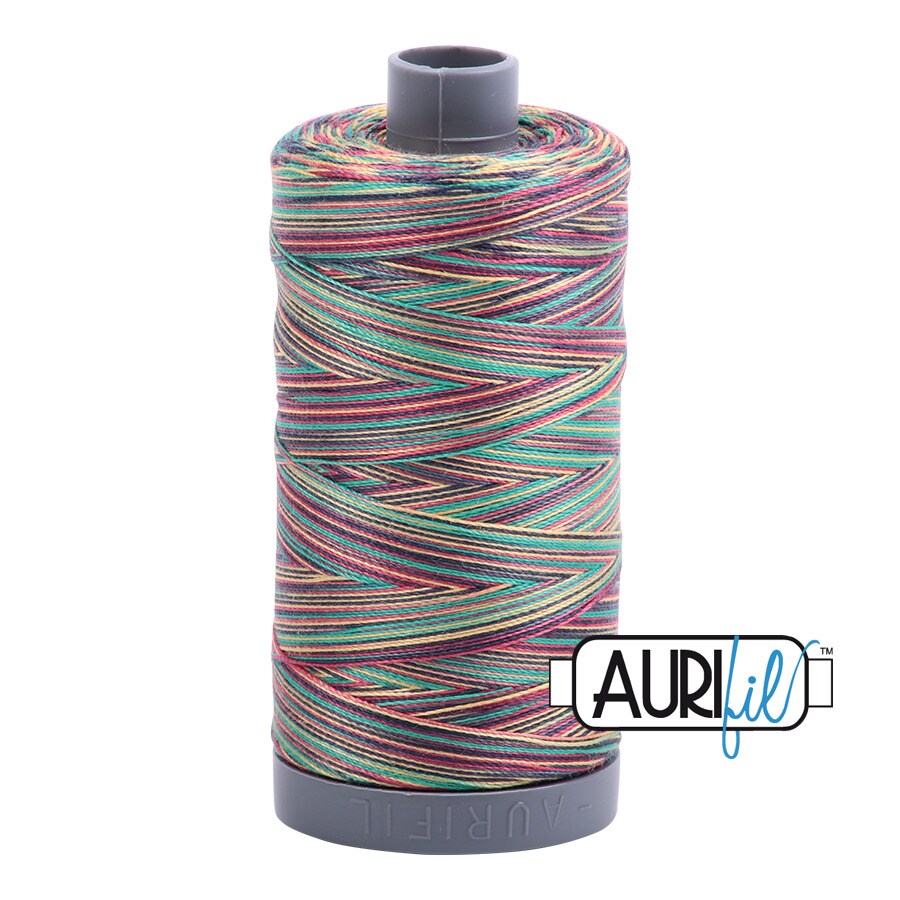 Marrakesh - Variegated (3817) | 28wt Large Spool (750M / 820Y) | Aurifil Thread