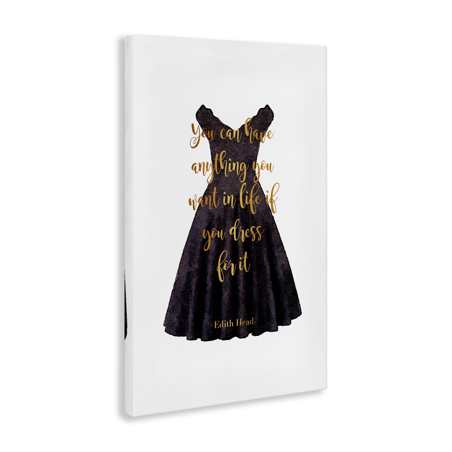 Stupell Industries Dress The Part Fashion Quote Canvas Design by Amanda Greenwood