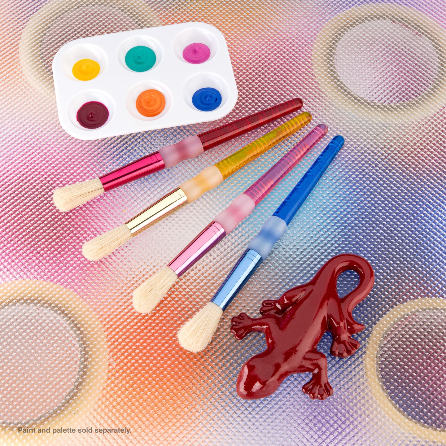 BK673 | Big Kid&#x27;s Choice&#x2122; Lil&#x27; Grippers&#x2122; 4pc Bristle Round Brush Set
