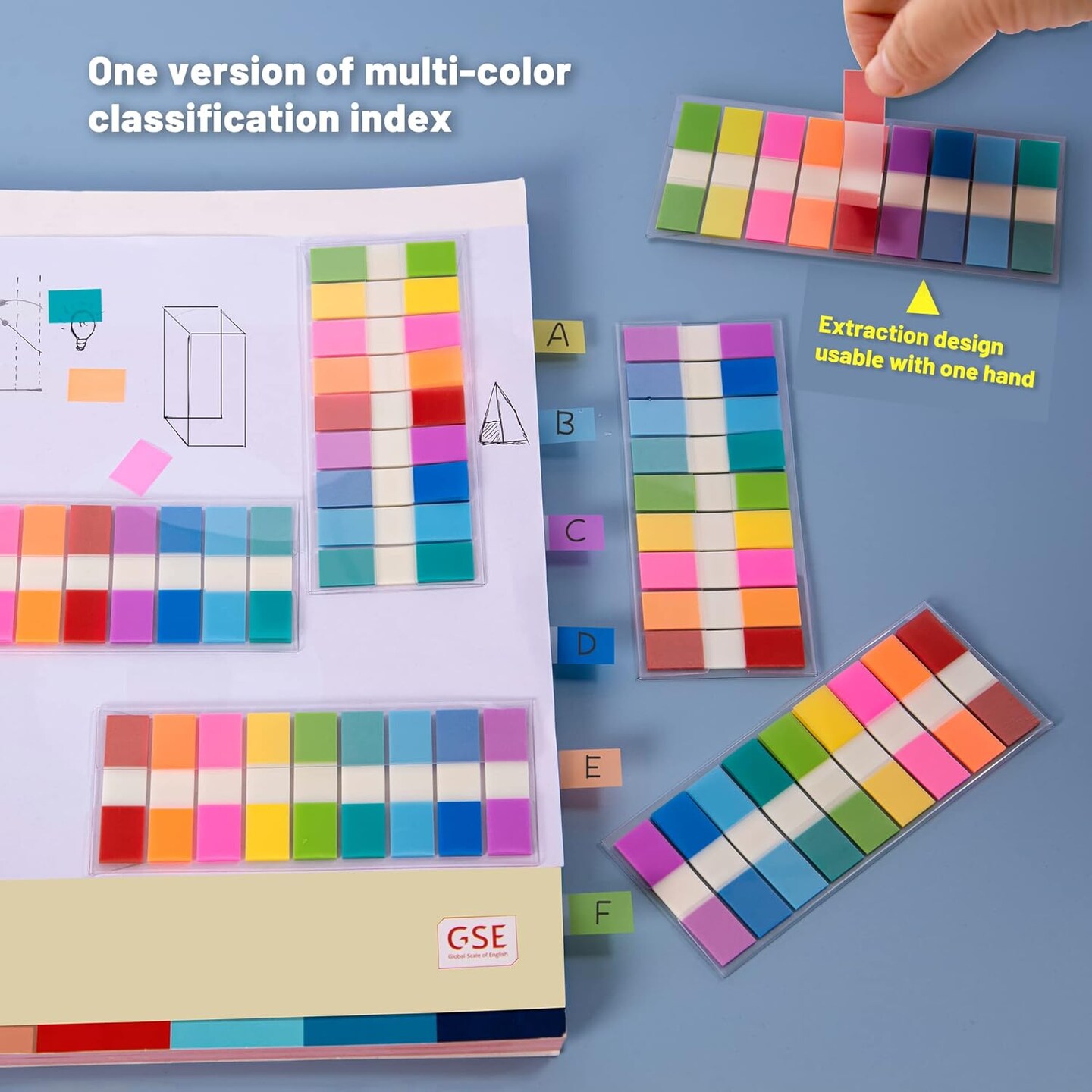 900 Pcs, Transparent Sticky Notes ,Page Markers, Book ,Pop Up Index Tabs,Label,Flags Stickers