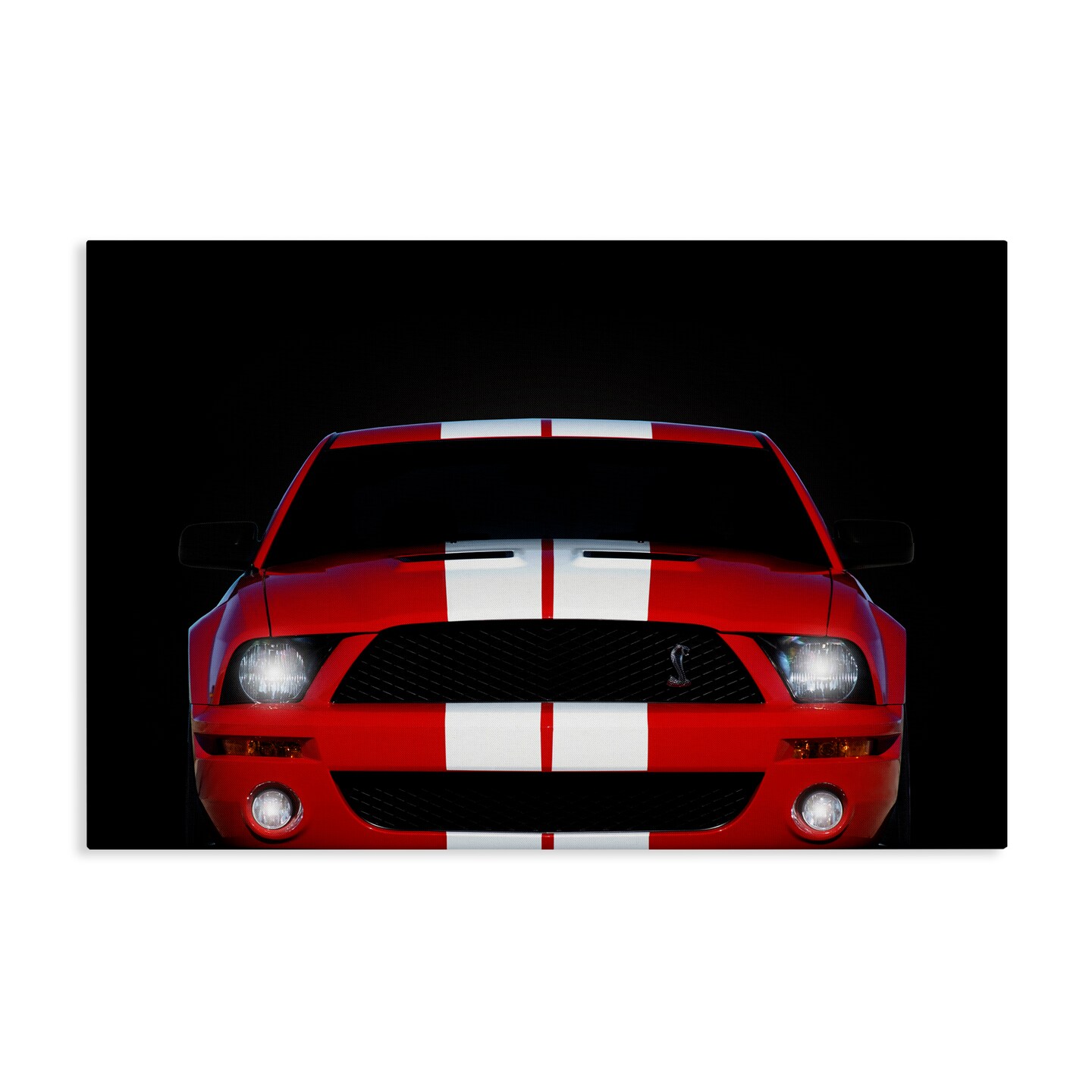 Stupell Industries Iconic Red Sports Car Canvas Design by Mark Rogan