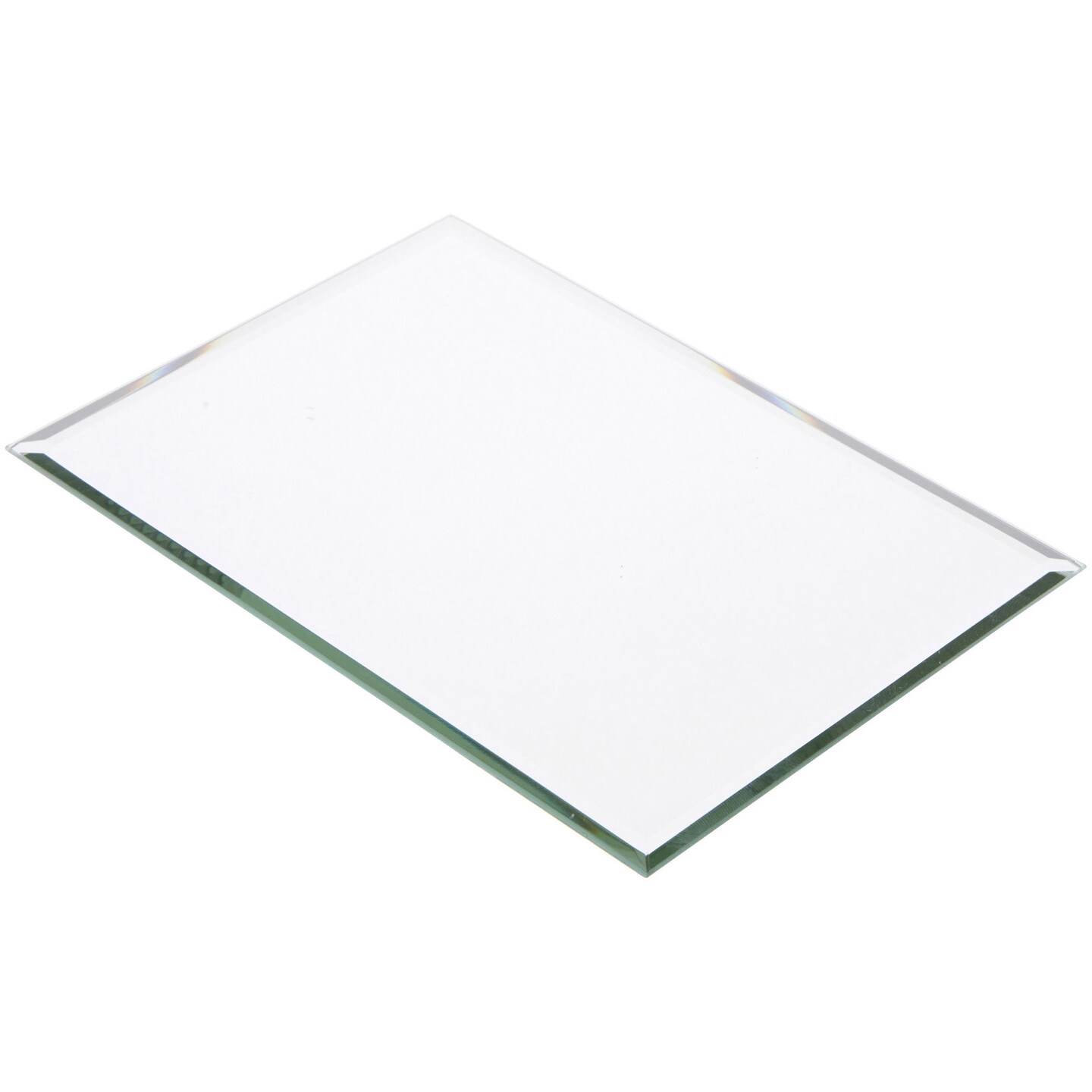 Plymor 5" x 7" Rectangle, 3mm Thick Beveled Glass Mirror