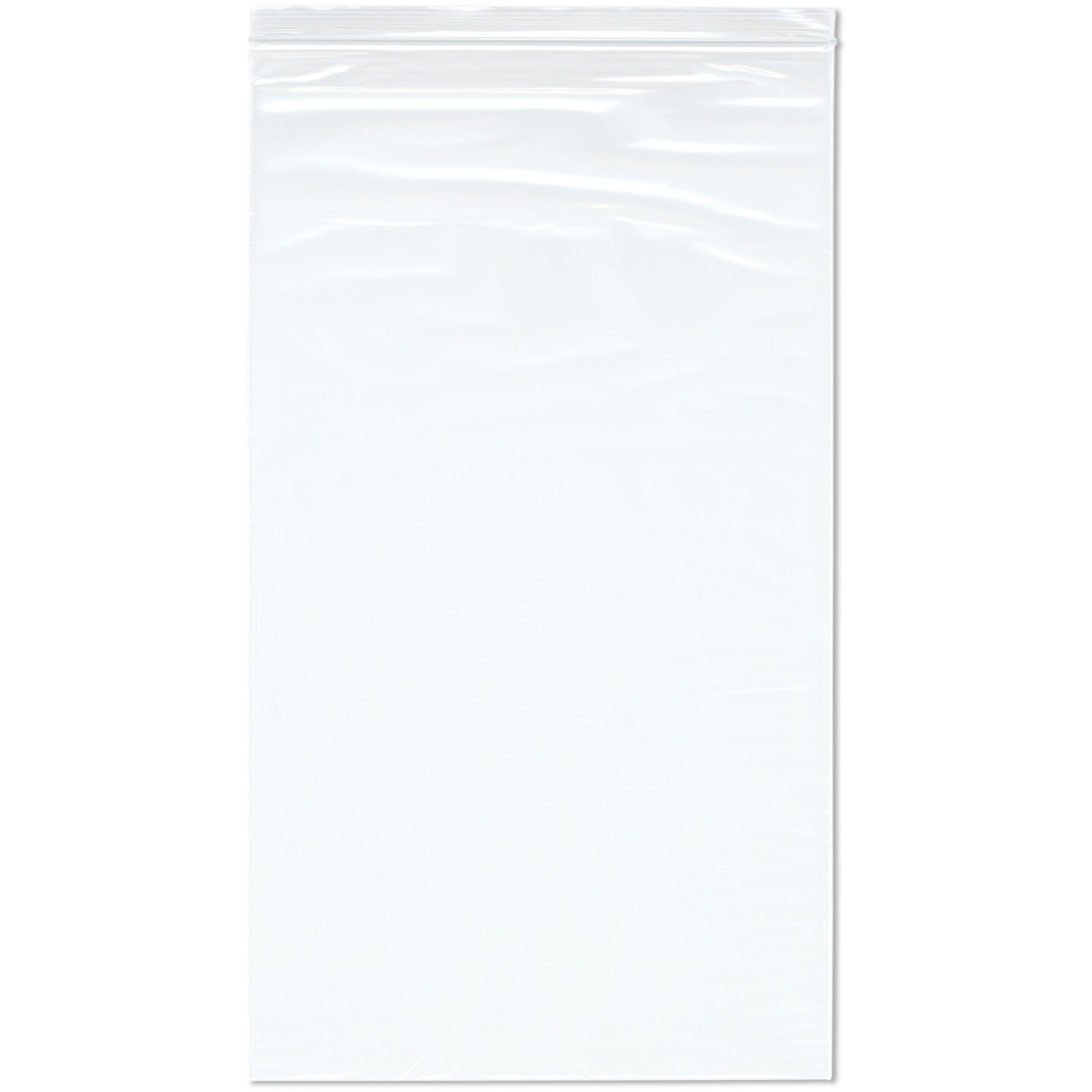Plymor 12" x 20" (Pack of 100), 2 Mil Zipper Reclosable Plastic Bags