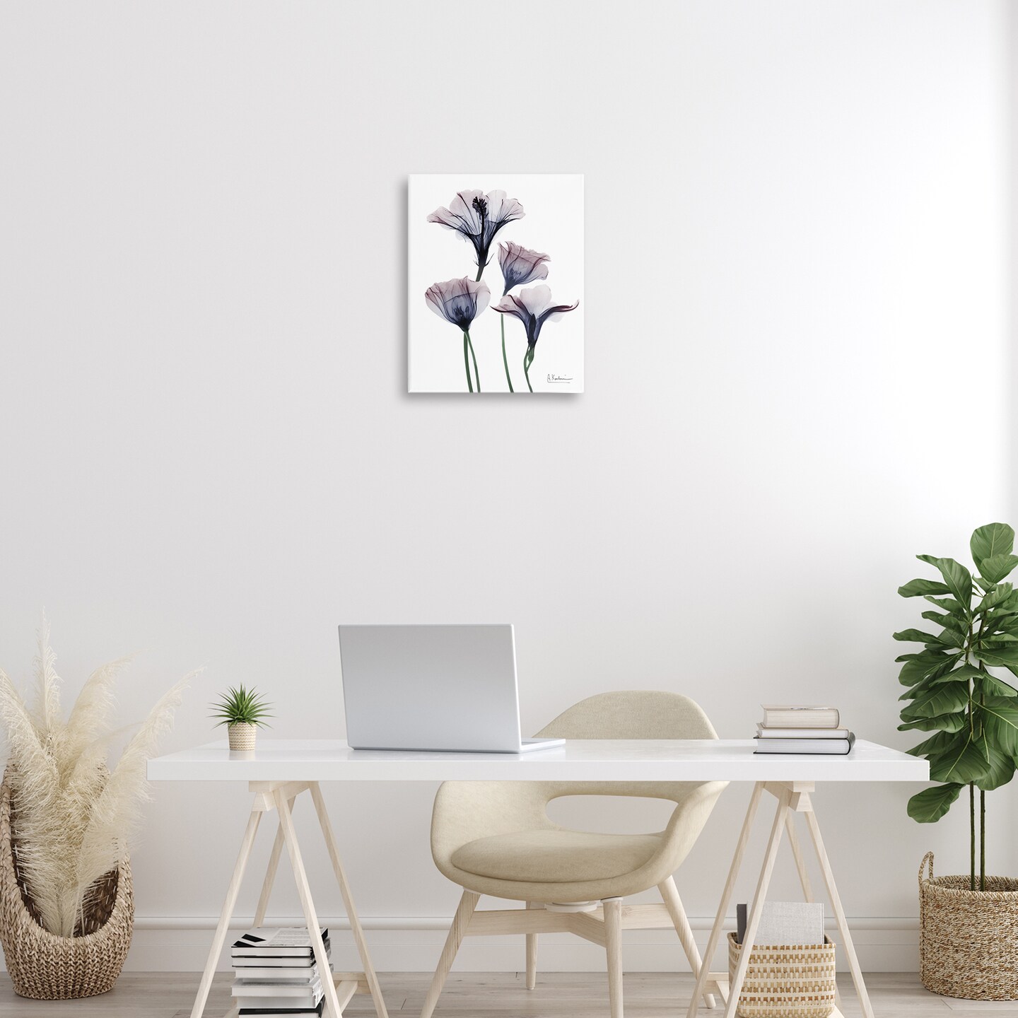 Stupell Industries Bountiful Dusk Flowers Canvas Design by Albert Koetsier