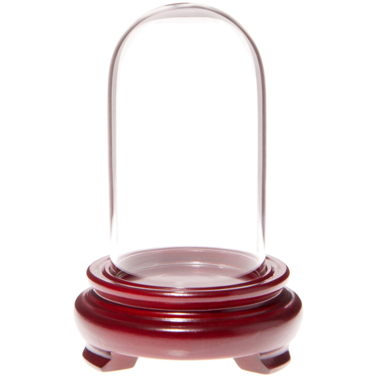 Plymor 1.85&#x22; x 3.5&#x22; Mini Glass Display Dome Cloche