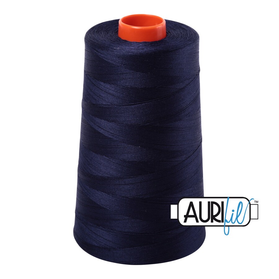 Very Dark Navy (2785) | 50wt Cone (5900M / 6452Y) | Aurifil Thread