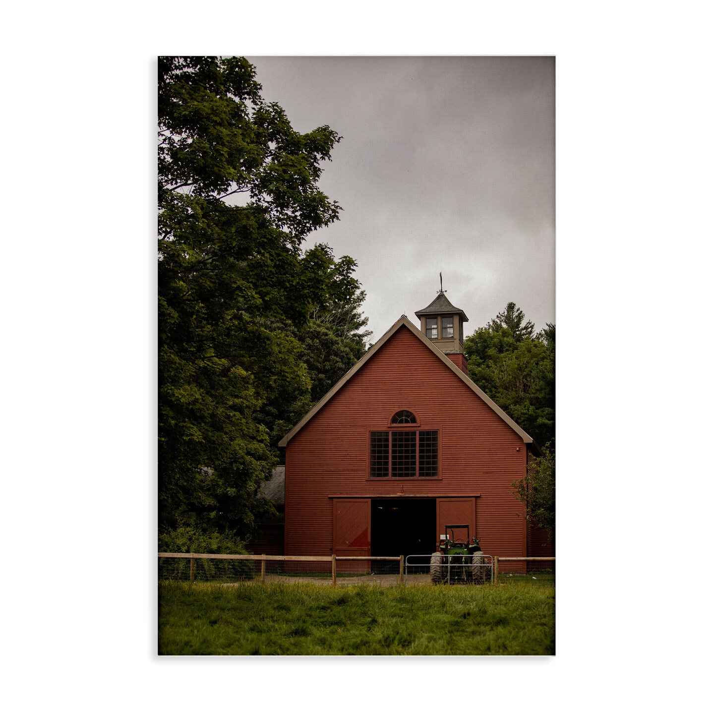 Stupell Industries Traditional Tractor & Farmhouse Canvas Design by Aaron Matheson