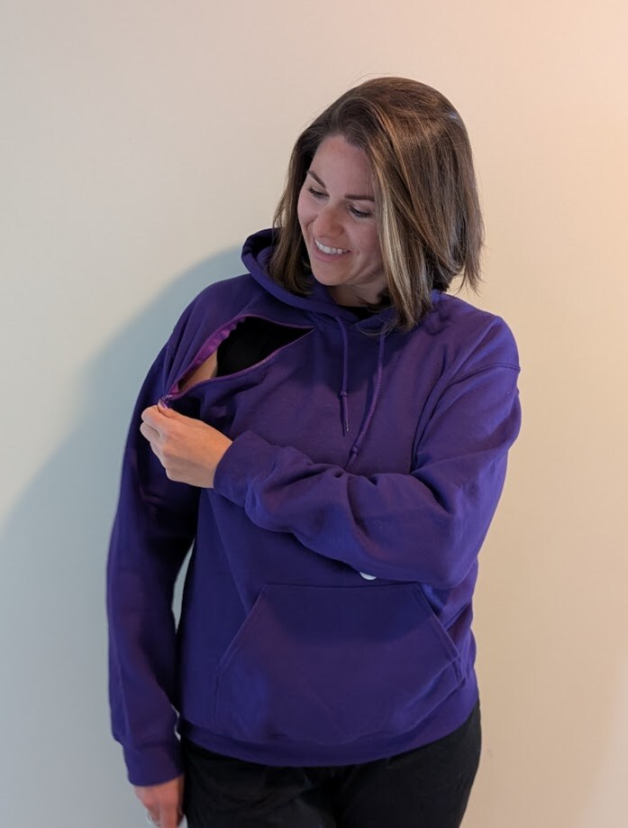 Chest Port Access Hoodies in multiple colors- Unisex sizes S-2XL