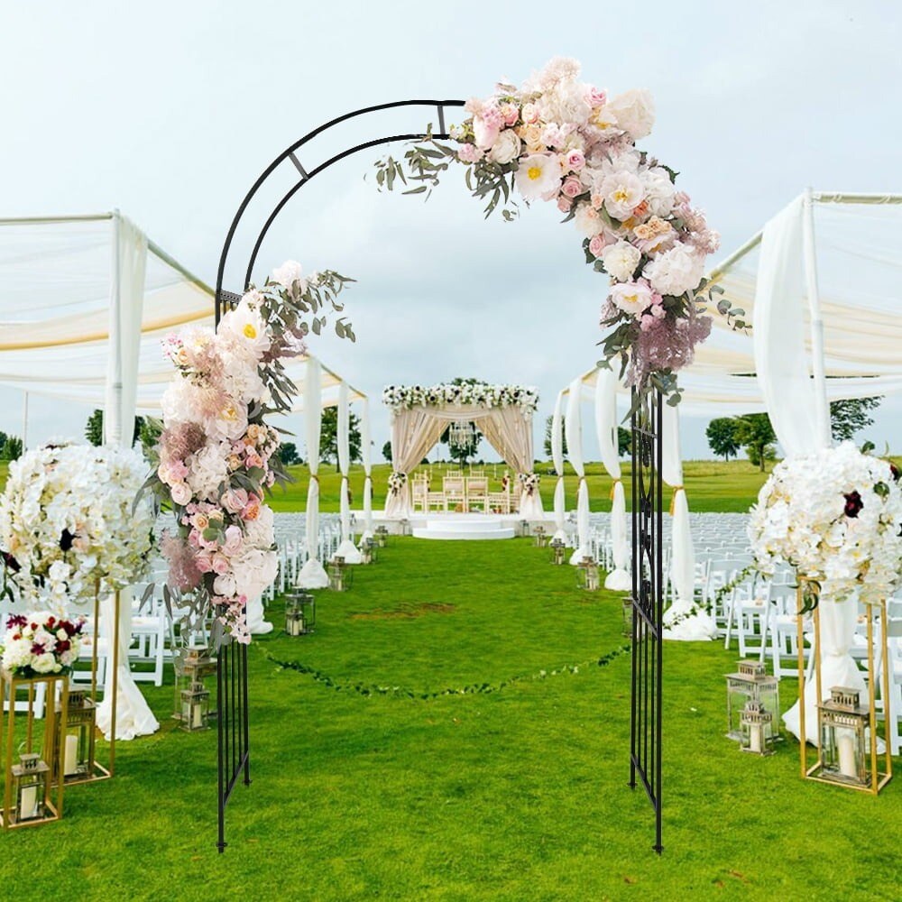 Arc Roof Wrought Iron Arch Plant Climbing Frame