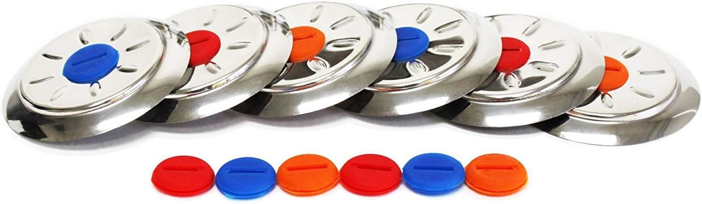 18/8 Stainless Steel Popsicle Mold, Set of 6