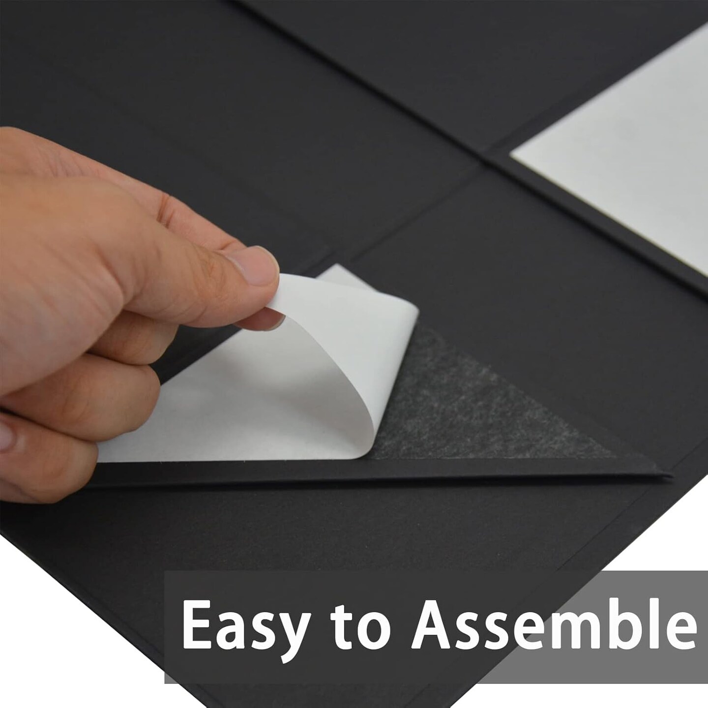 3 Pack Large Gift Box for Present, 12.5 x 8.5 x 4.75 Inches, Black Gift Box with Magnetic Lid, Collapsible Gift Box with Ribbons, Gift boxes with Lids