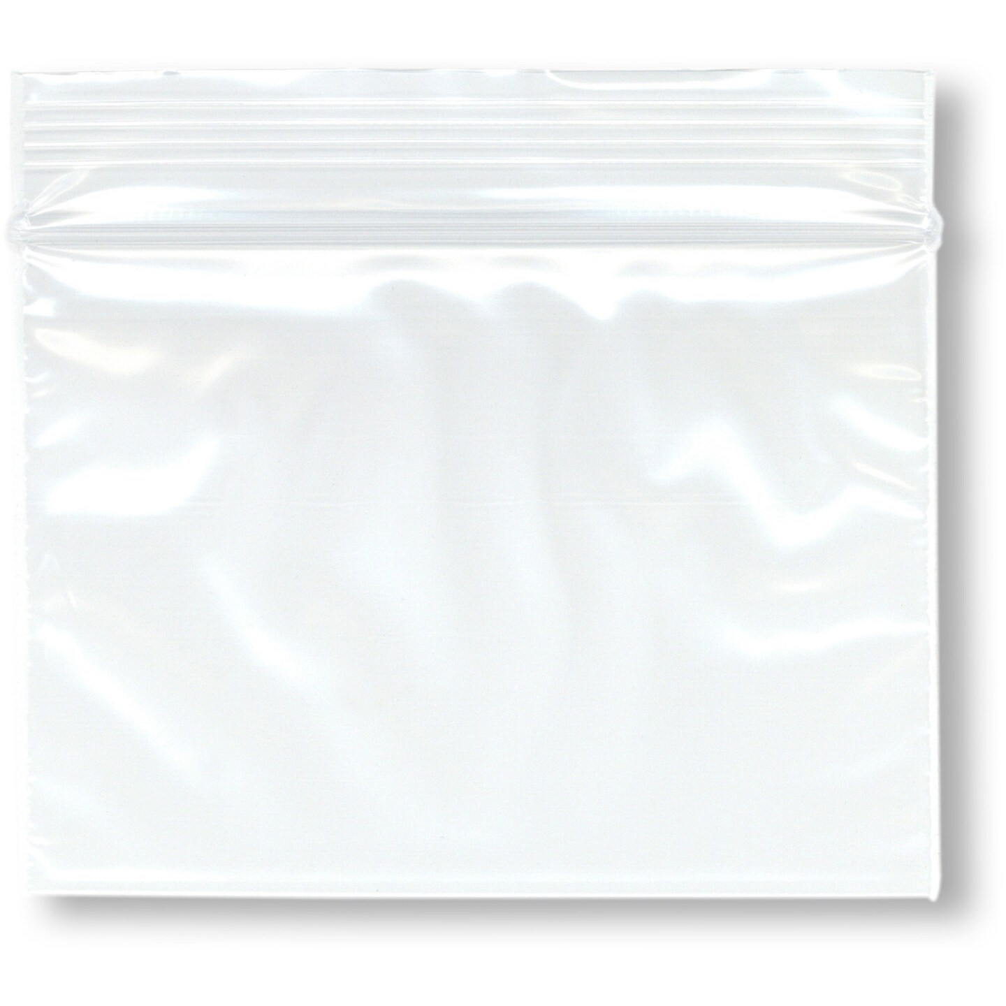 Plymor 3" x 2" (Pack of 100), 2 Mil Zipper Reclosable Plastic Bags