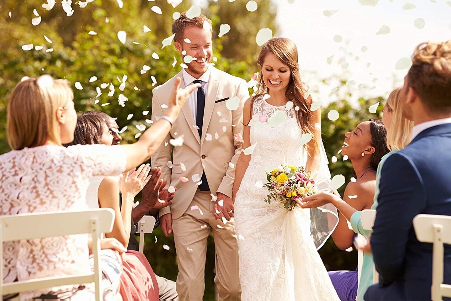 Decor 3000 Pcs Rose Petals Artificial Flowers for Valentine's Wedding Decor Romantic Night Bridal Party Home Decorations