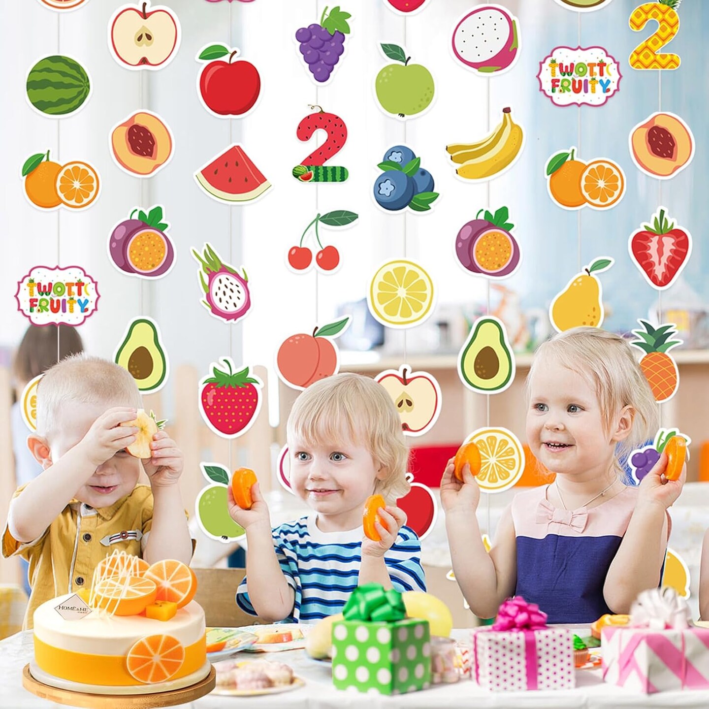 Fruit Party Decorations Twotti Fruity Birthday Hanging Swirls Fruit Birthday Theme Party Supplies
