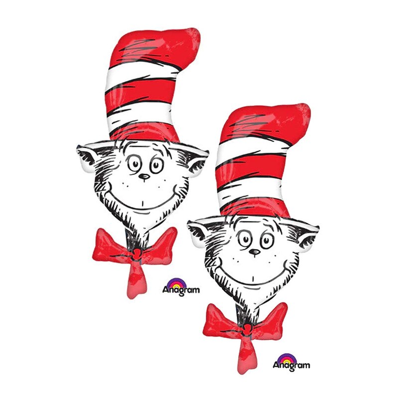 Anagram&#xAE; 42 Inch Dr. Seuss Cat In The Hat Balloon