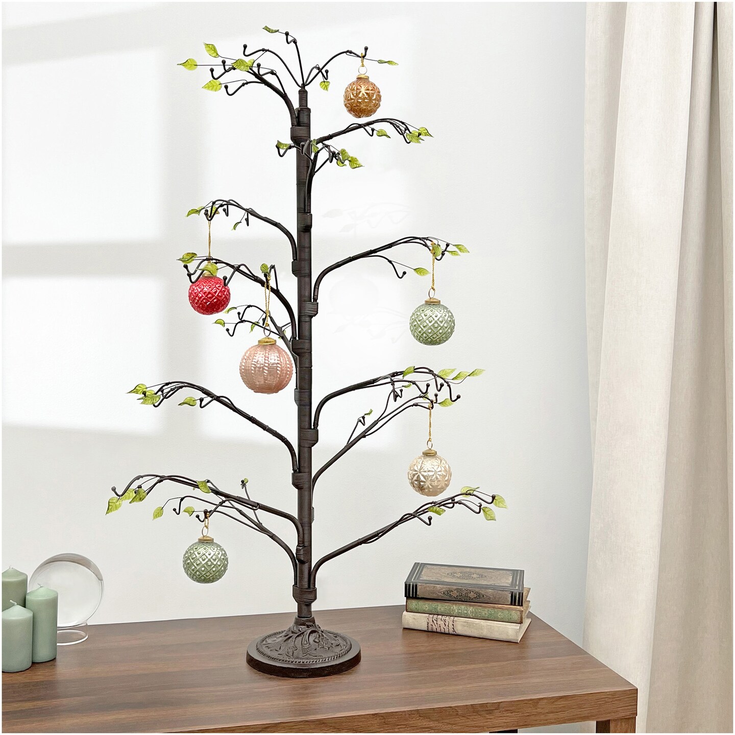 Bard's Dark Brown Ornament Twig Tree: Medium - Thumbnail 3