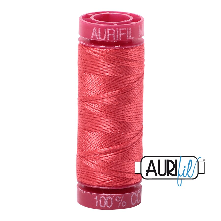 Medium Red (5002) | 12wt Small Spool (50M / 54Y) | Aurifil Thread