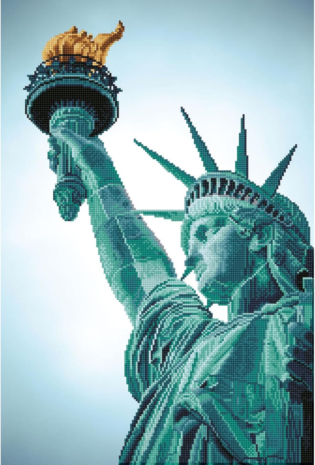 Statue of Liberty Diamond Painting Kits for Adults - Diamond Art Kits a Relaxing Creative Craft Kit
