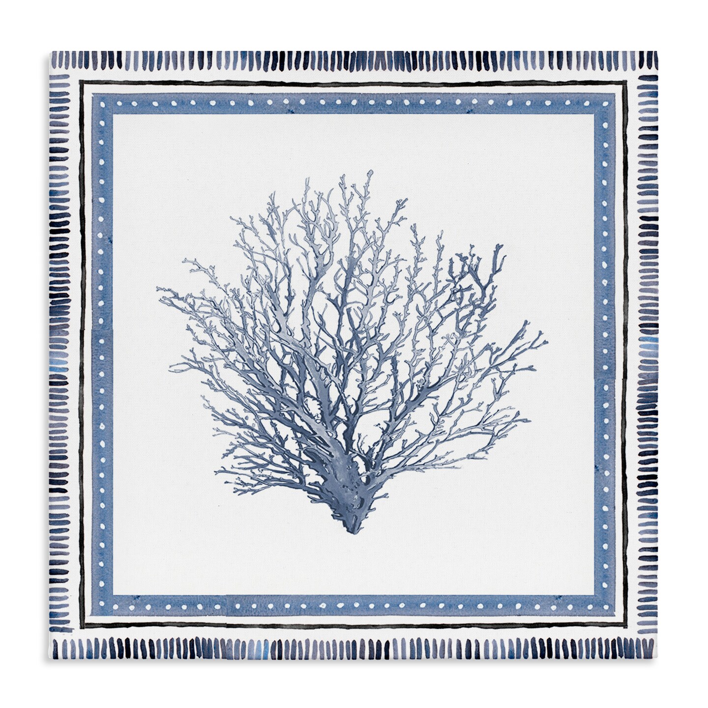 Stupell Industries Nautical Branch of Coral Canvas Design by Lanie Loreth