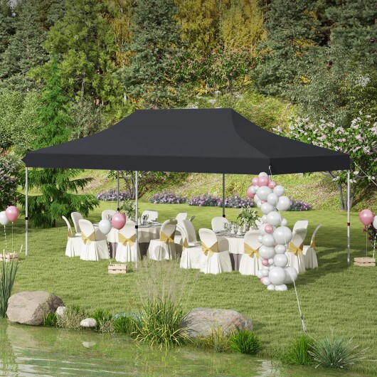 Oxford Pop-Up Canopy Tent with UV and Height Adjustments