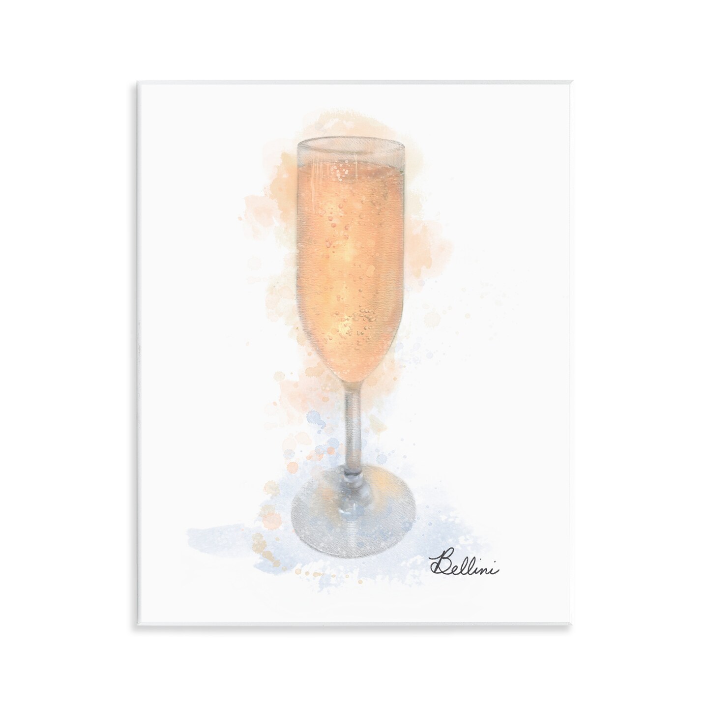 Stupell Industries Gleaming Bellini Glass Wall Plaque Design by Matthew Piotrowicz