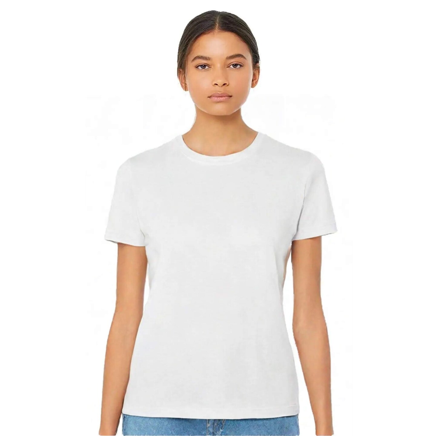BELLA + CANVAS® Women’s Jersey Crewneck Short Sleeve Tee – Lightweight Top for Casual Wear