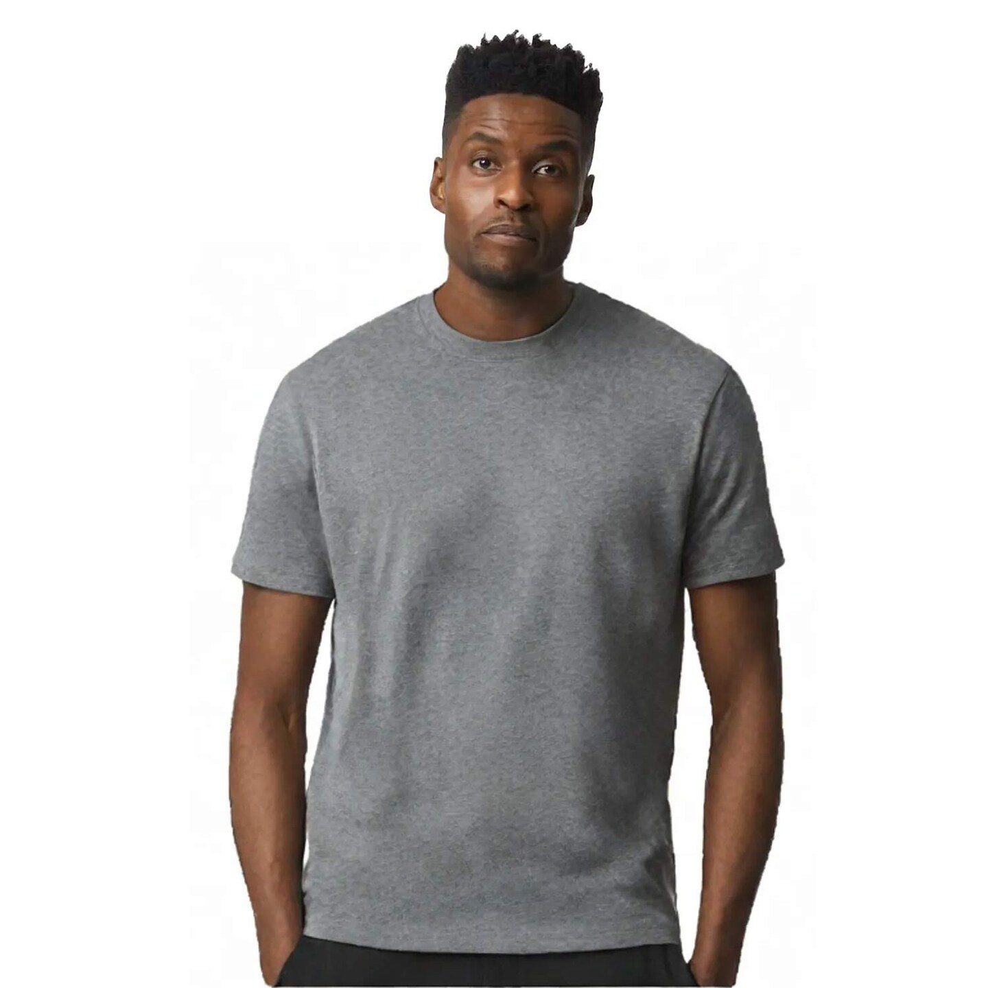 Unisex DryBlend Crewneck Short Sleeve T-Shirt for Active, Casual & Everyday Performance Wear