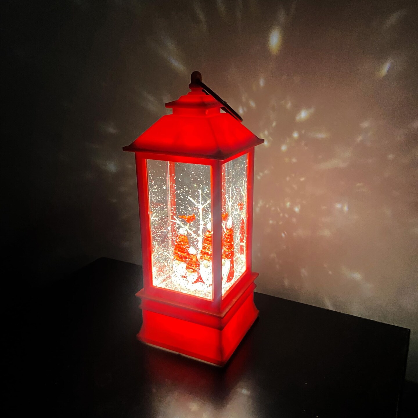 Haute Decor Snowburst Snow Globe Lanterns
