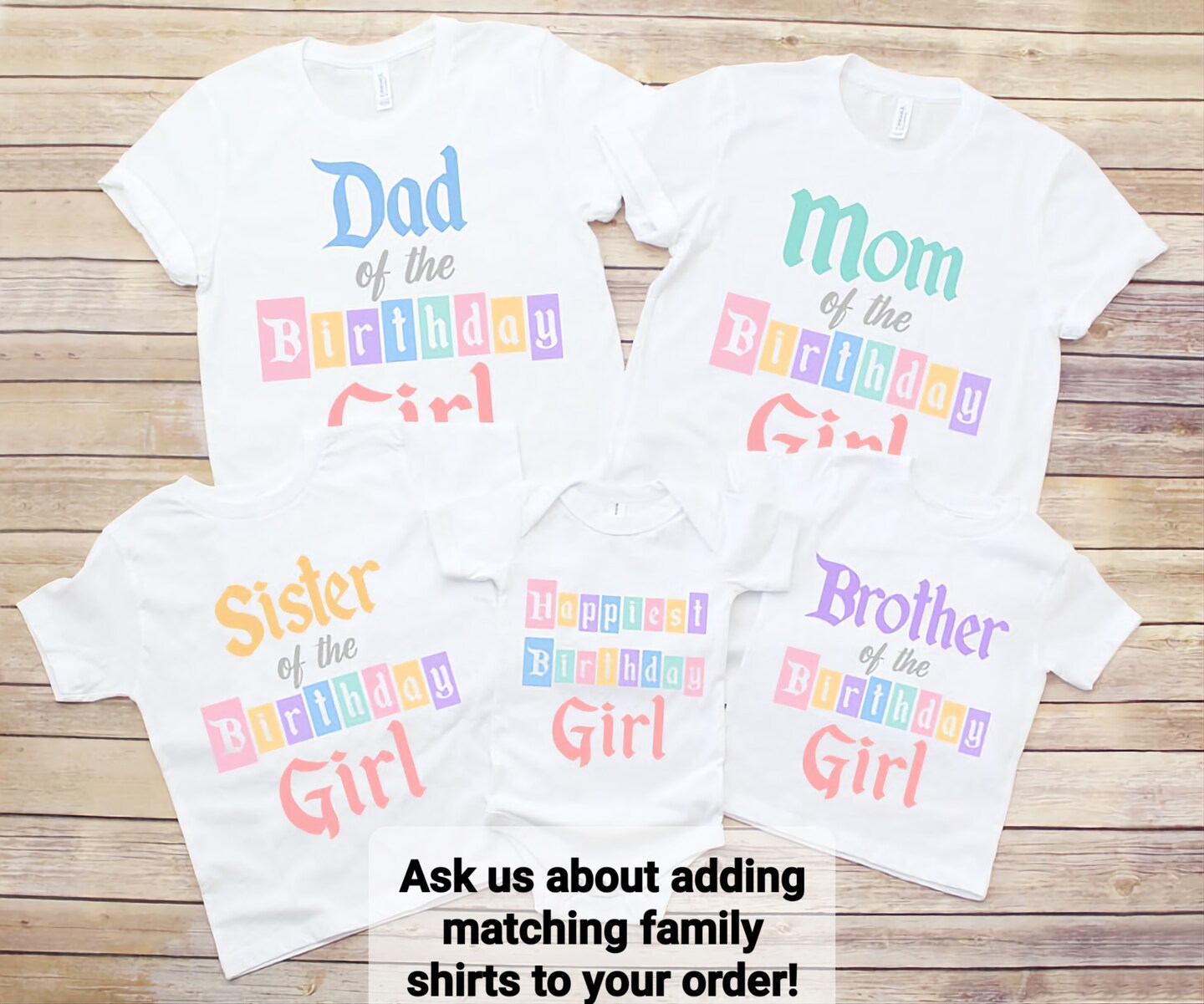 Disney Birthday Girl Shirt, Pastel Disneyland Onesie, Baby Girls Disney  World Bodysuit, Birthday Party Outfit | MakerPlace by Michaels, image size:1080x900