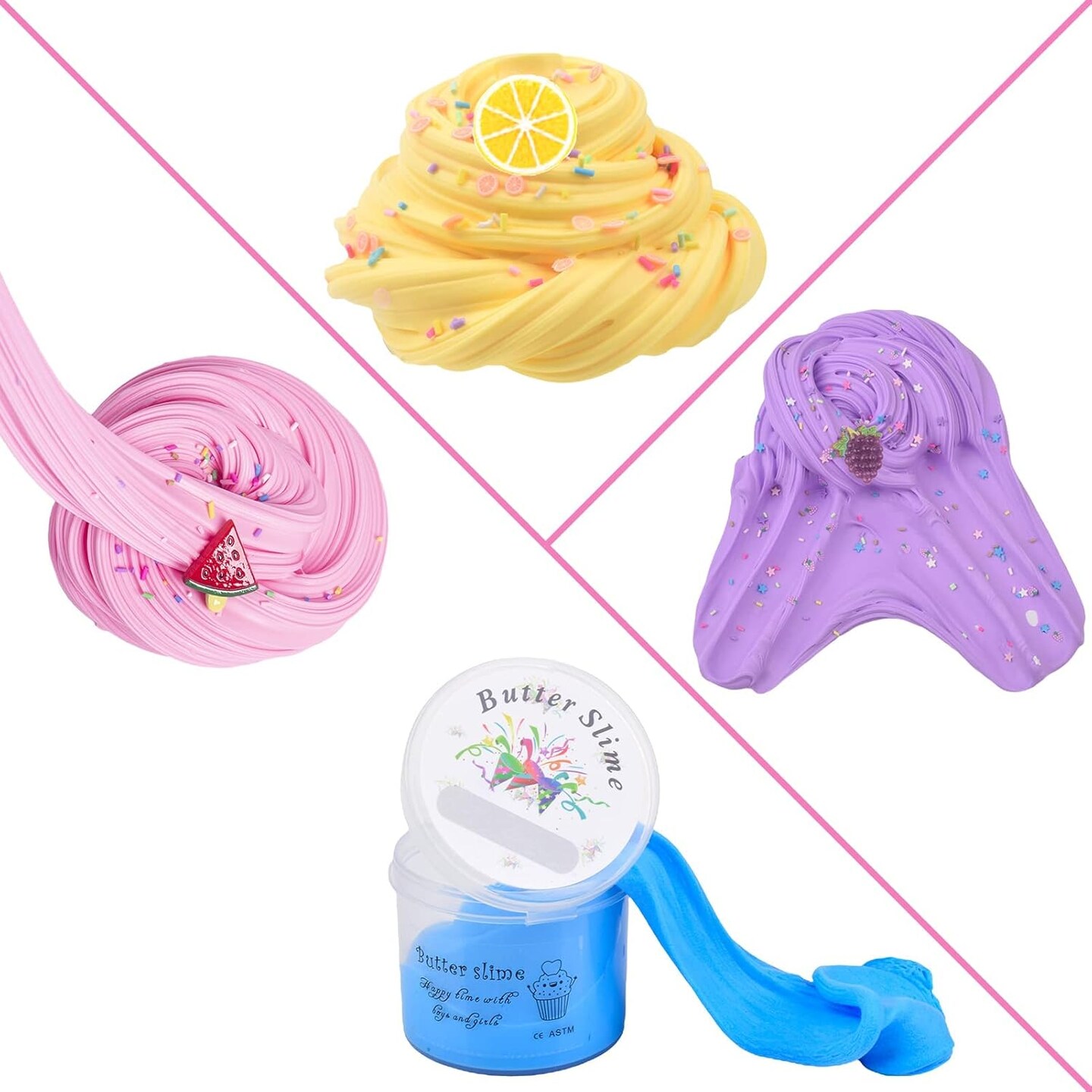 Scented Butter Slime Kit