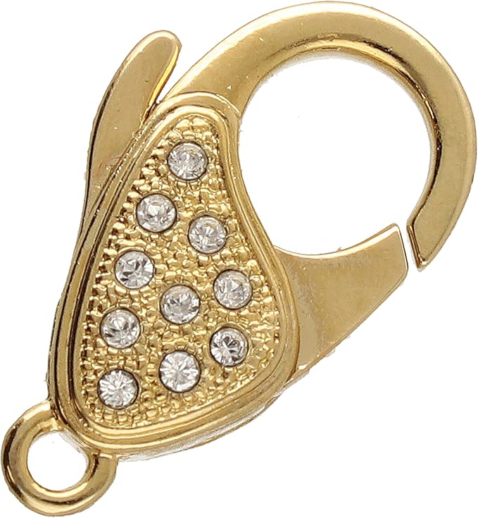 The Beadsmith Push Pull Slide Clasp – Elegant Elements – Strand Designs – Component to Finish or Connect Bracelets, Necklaces and DIY Handmade Jewelry