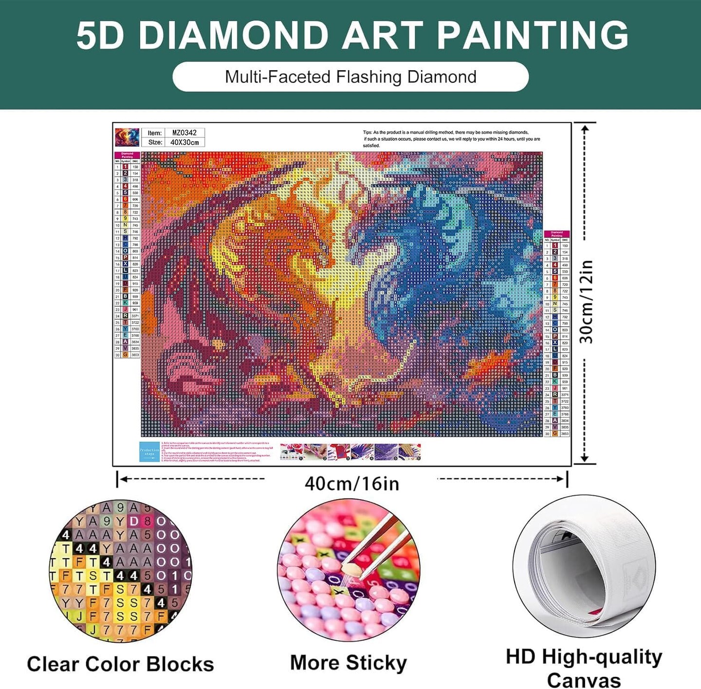 5D Dragon Diamond Painting Kits