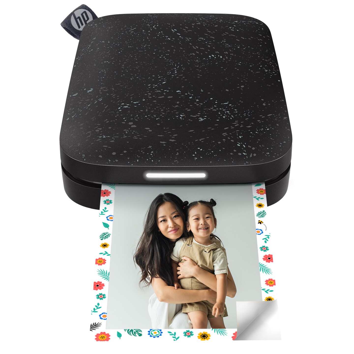 HP Sprocket Portable Printer, Zink Sticky Paper 2x3" Instant Photo Printer for iOS & Android Device