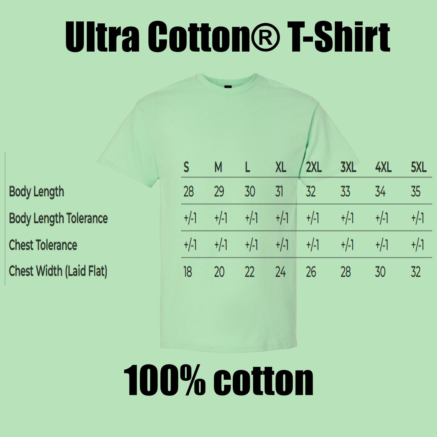 Gildan Unisex Short Sleeve T-Shirt Blanks for Crafting, Mint Green Crewneck Tee