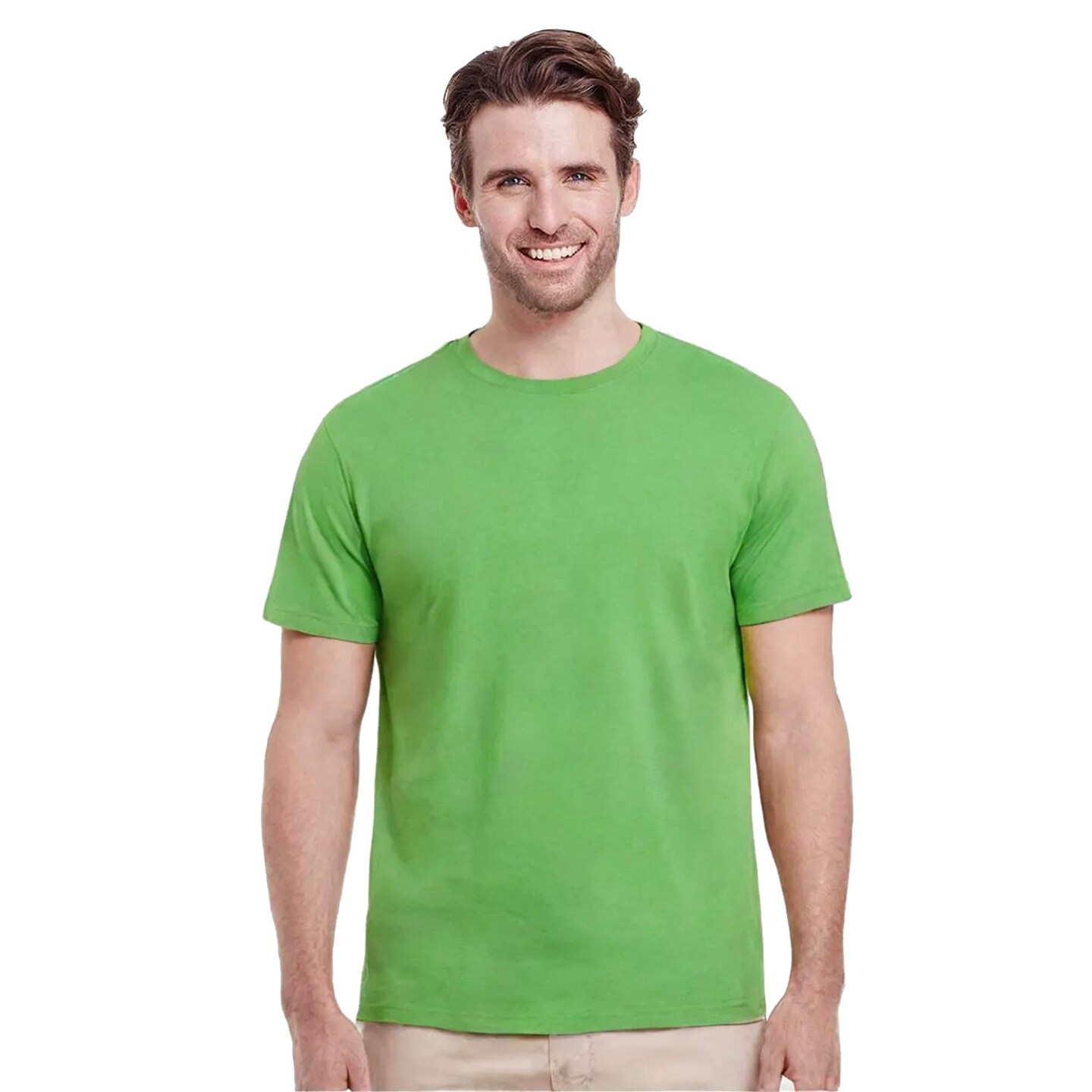 12 Pack: Gildan® Heavy Cotton Men’s Crewneck Short Sleeve T-Shirt for Workwear Print Ready 100% Cotton Tee