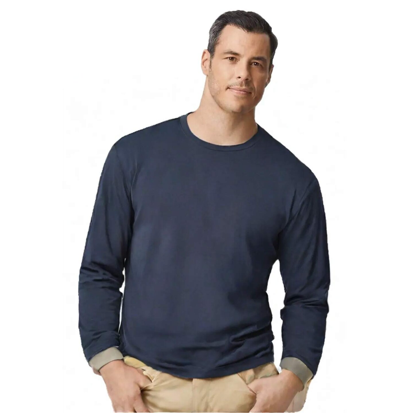 Gildan DryBlend Long Sleeve T-Shirt for Workwear, Layering & Everyday Comfort