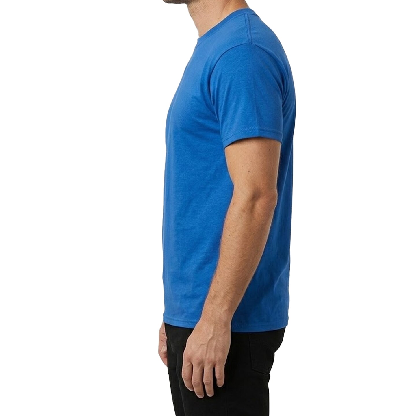 Gildan Heavy Cotton Crewneck T-Shirt, Men's Royal Craft & DIY Blanks Tee