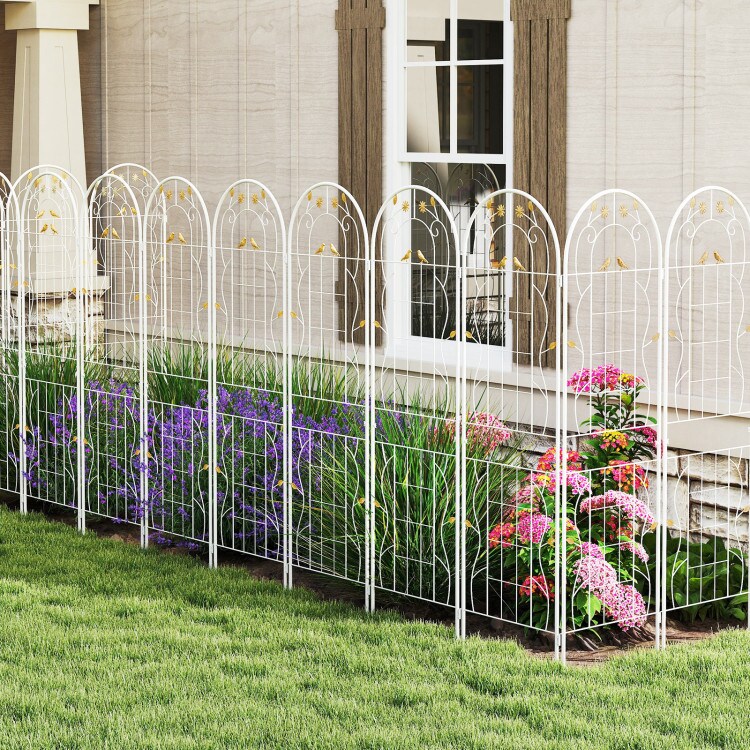 Galvanized Steel Garden Trellis 71 Inch 2 Pack Climbing Support