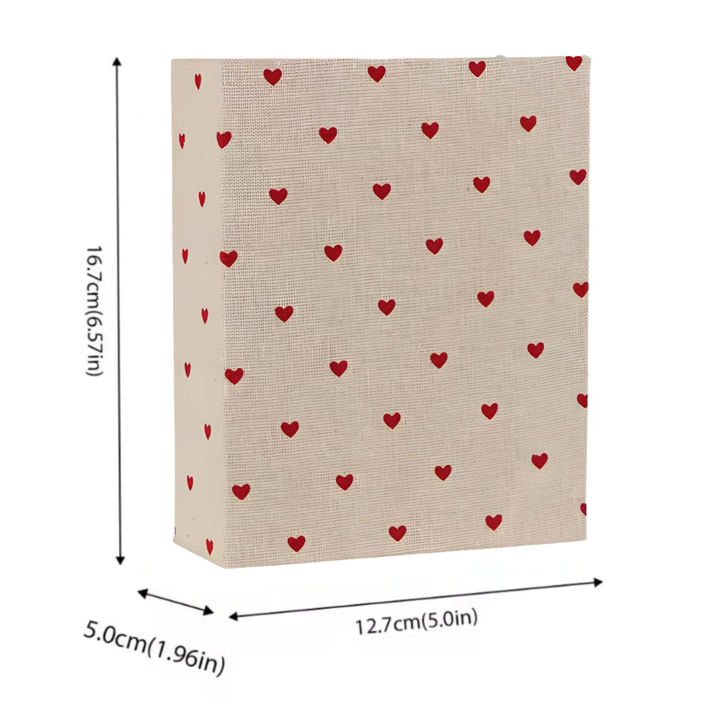 Kitcheniva Small Linen Cover Photo Album for 100 Photos, 4x6 Photo Album