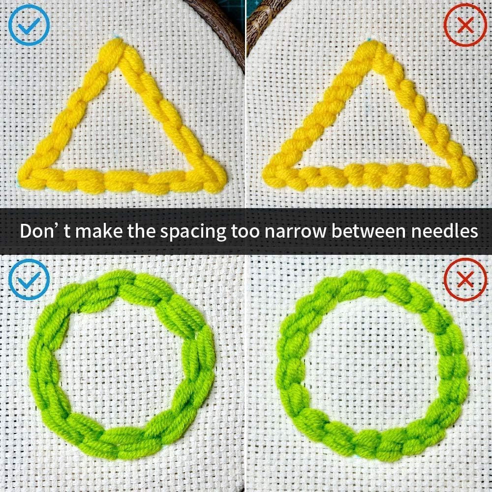 Punch Needle Rug Kit – 14"x10" Landscape Yarn Hooking Set for Beginners with Oxford Tool – Impression Sunrise Pattern DIY Craft Gift