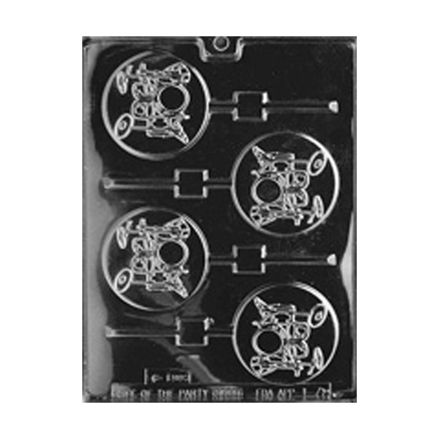 Drum Lolly Mold for Music Lovers