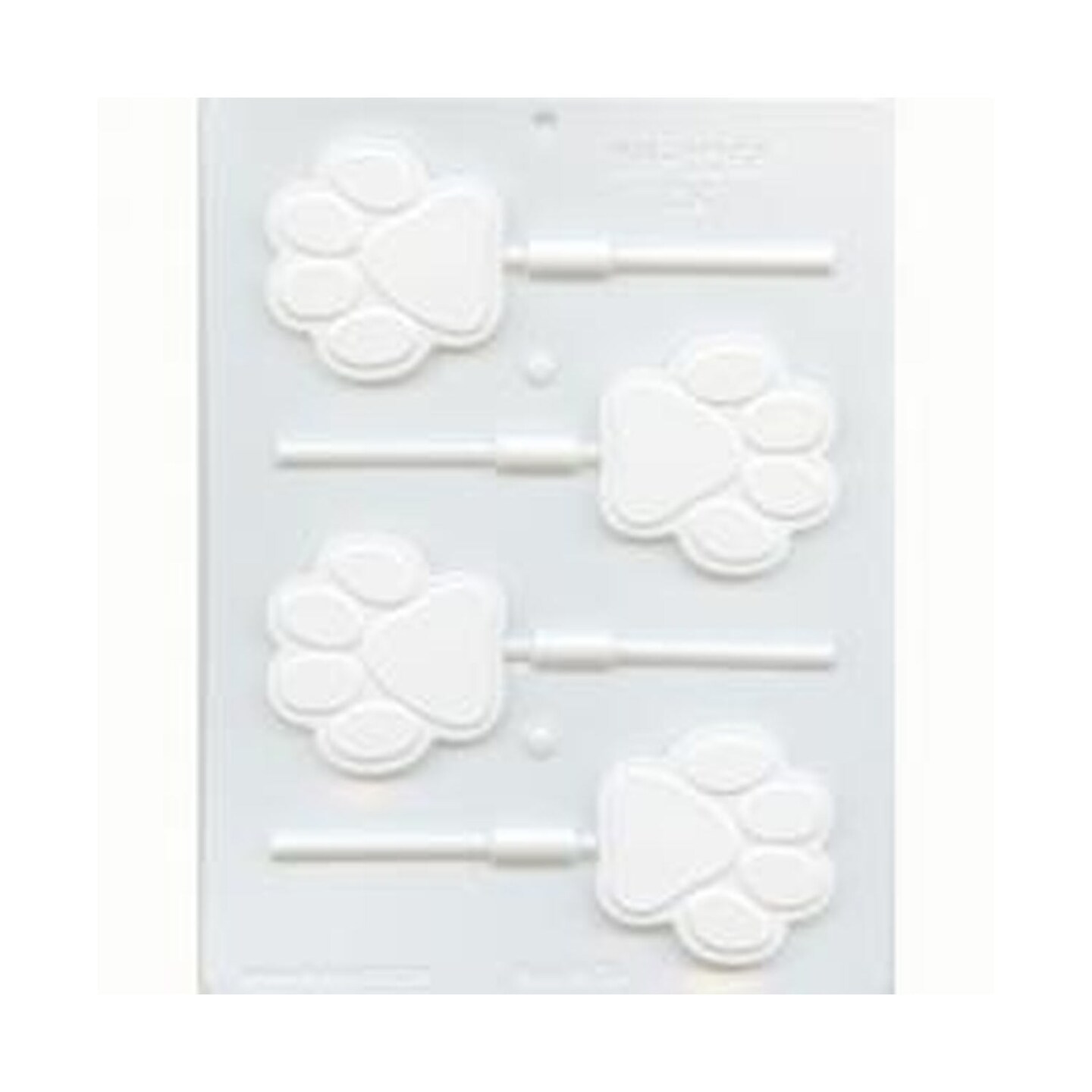 Dog Paw Sucker Hard Candy Mold for Pawsitively Fun Treats