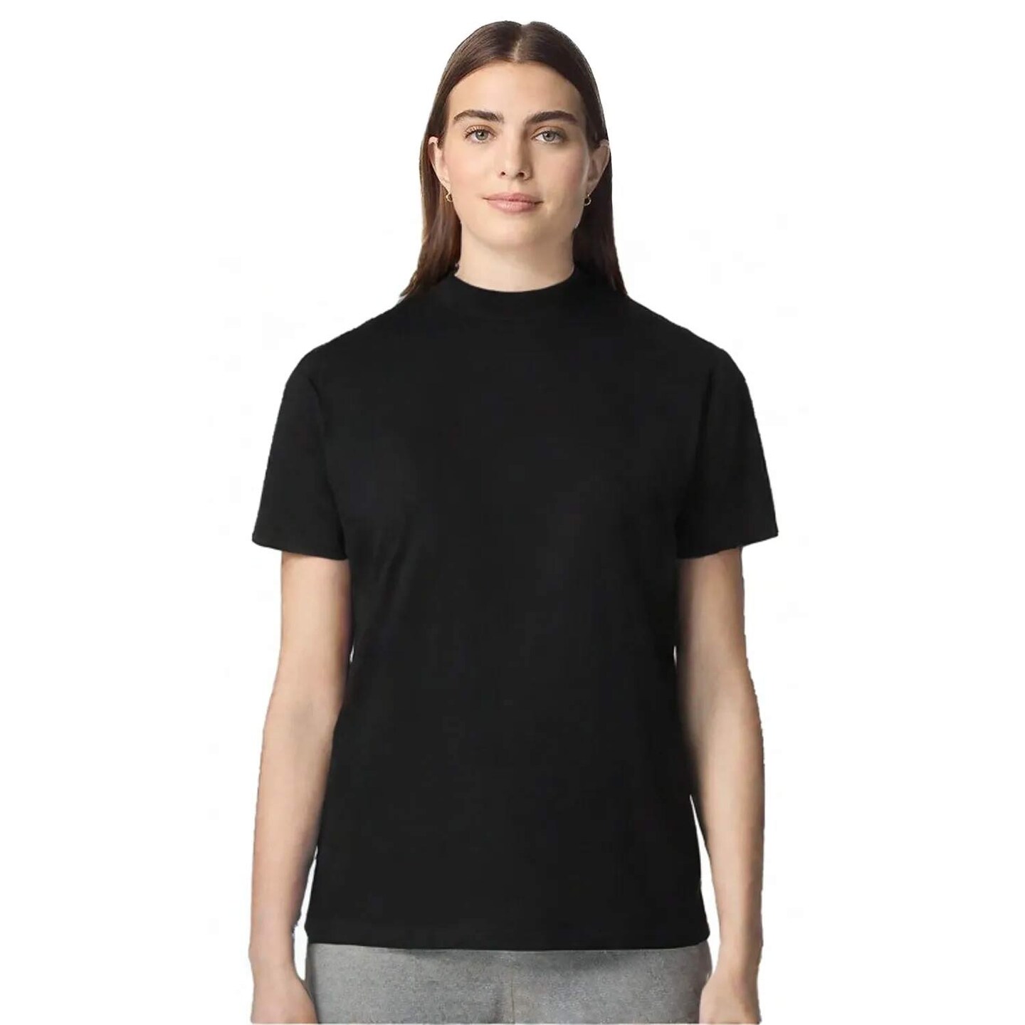 Soft Adult Comfortable Crewneck Short Sleeve T-Shirt for Everyday Wear & Custom Printing Tee